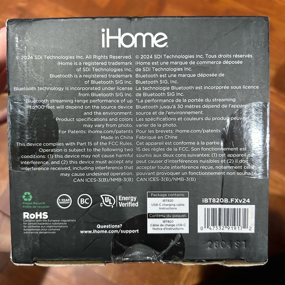 ✨host pick ✨ ihome Bluetooth portable speakers - Picture 7 of 7